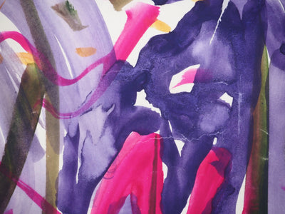 Jeanne MODIGLIANI : Musique de Jazz, Aquarelle originale (photo de détail 5) - Crédit photo : Galerie Art.Paris