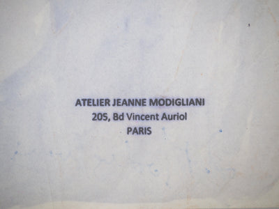 Jeanne MODIGLIANI : Musique de Jazz, Aquarelle originale (photo de détail 6) - Crédit photo : Galerie Art.Paris