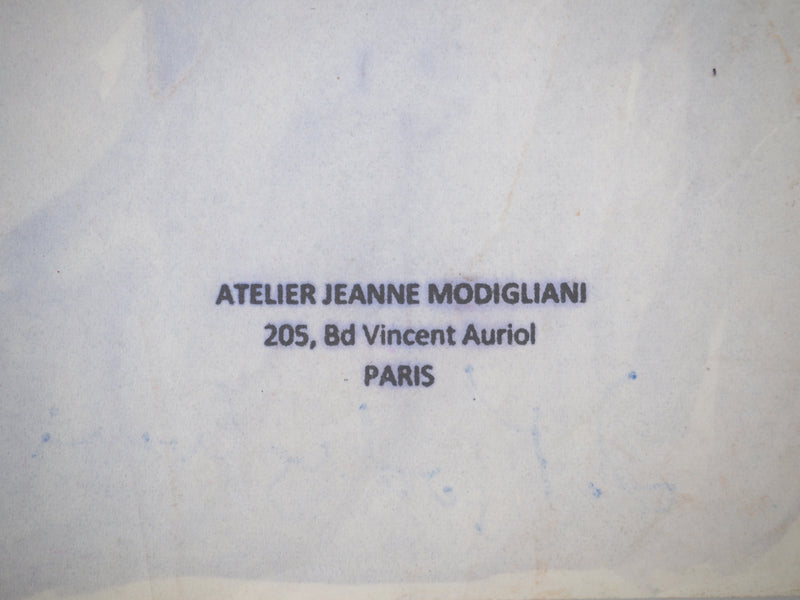 Jeanne MODIGLIANI : Musique de Jazz, Aquarelle originale (photo de détail 6) - Crédit photo : Galerie Art.Paris