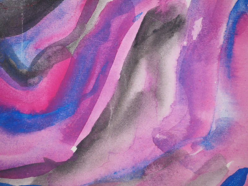 Jeanne MODIGLIANI : Voie lactée, Aquarelle originale (photo de détail 6) - Crédit photo : Galerie Art.Paris