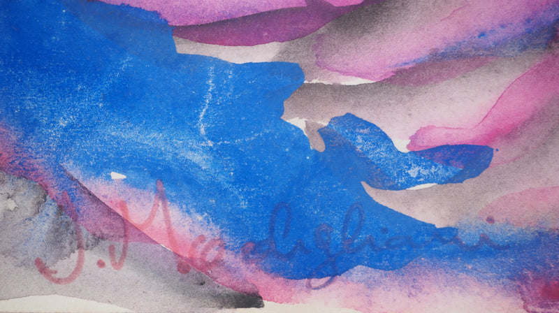Jeanne MODIGLIANI : Voie lactée, Aquarelle originale (photo de détail 2) - Crédit photo : Galerie Art.Paris