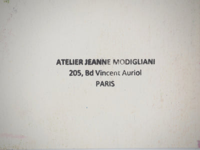 Jeanne MODIGLIANI : Nuances pastel, Aquarelle original (photo de détail 4) - Crédit photo : Galerie Art.Paris