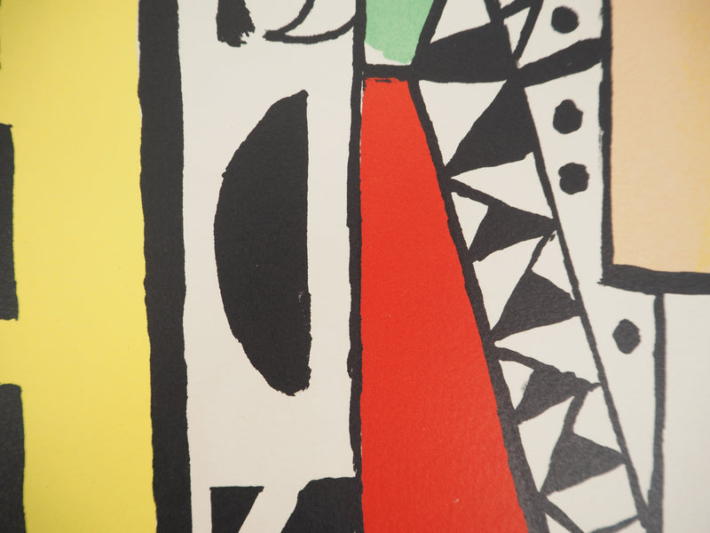 Fernand LEGER : Promeneur en ville, Lithographie originale (photo de détail 6) - Crédit photo : Galerie Art.Paris