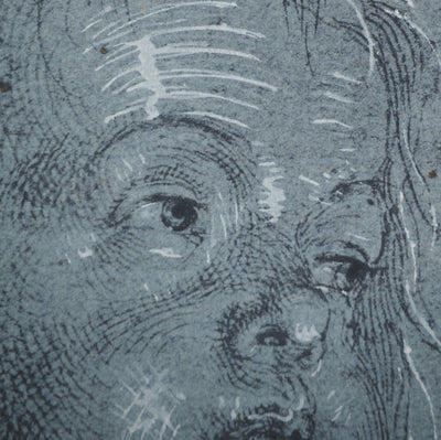 Albrecht DÜRER: Child in profile, Lithograph and stencil signed