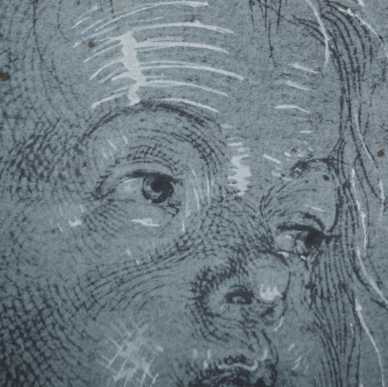 Albrecht DÜRER: Child in profile, Lithograph and stencil signed