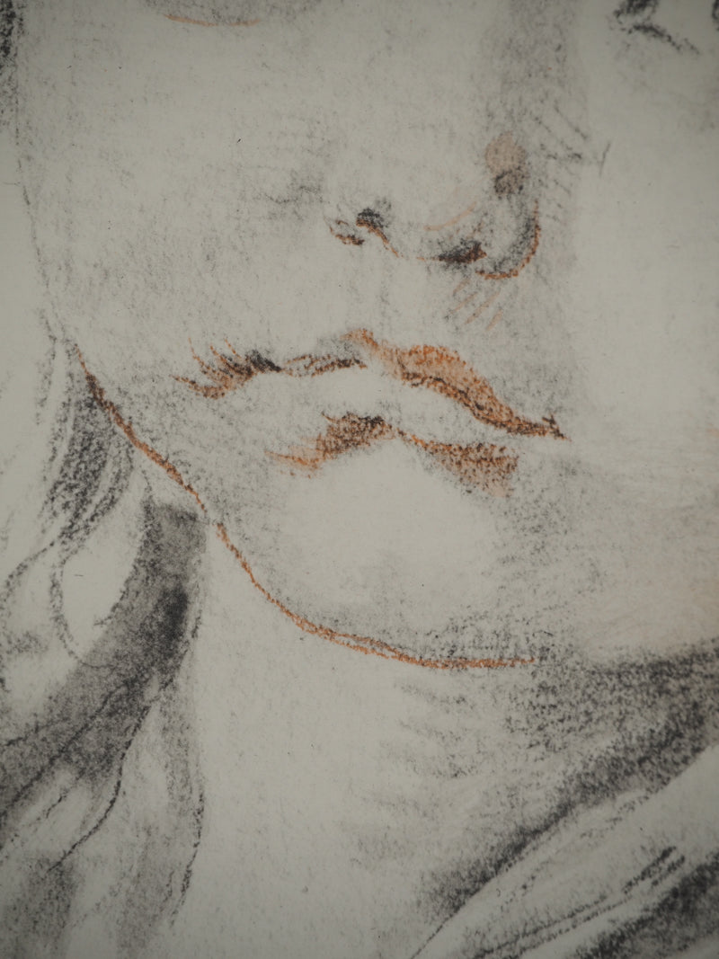 Jean-Baptiste LEPRINCE : Petite-fille russe, Lithographie originale (photo de détail 4) - Crédit photo : Galerie Art.Paris