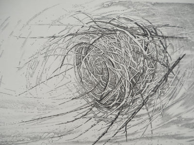 Hélène NUE : Vent, Gravure originale (photo de détail 4) - Crédit photo : Galerie Art.Paris