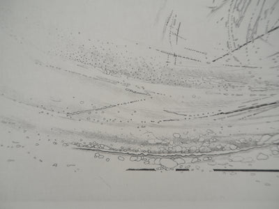 Hélène NUE : Vent, Gravure originale (photo de détail 5) - Crédit photo : Galerie Art.Paris