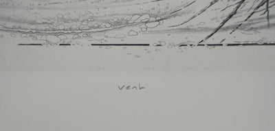 Hélène NUE : Vent, Gravure originale (photo de détail 7) - Crédit photo : Galerie Art.Paris
