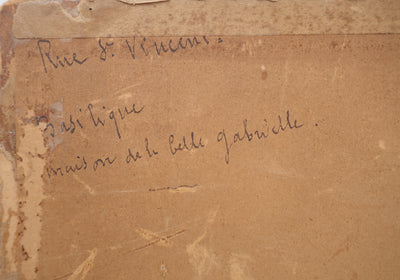 AF Elisée MACLET, Montmartre, Sacré Coeur, Öl auf Holz, signiert