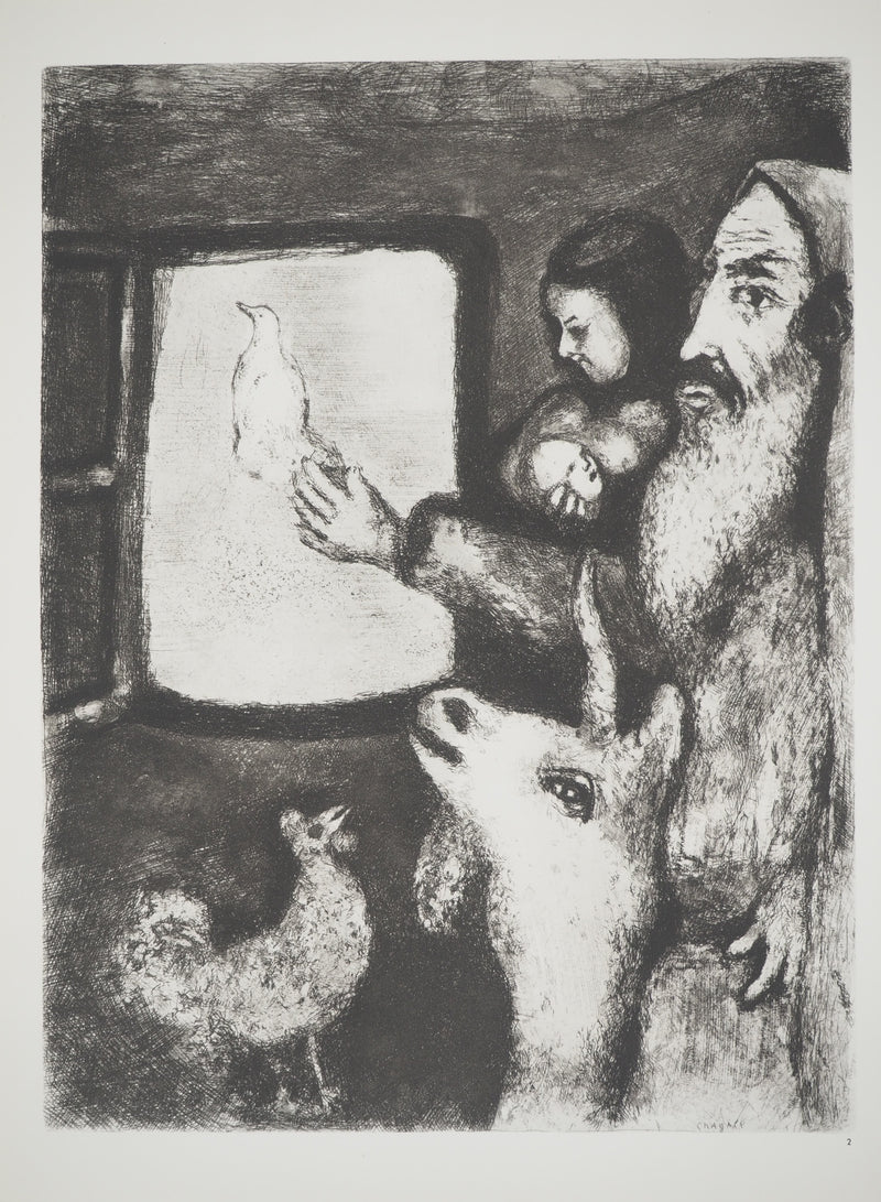 Marc CHAGALL : Dieu crée l&