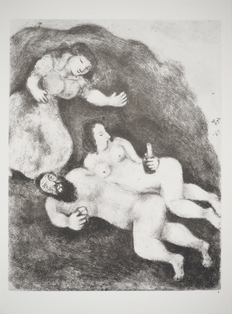 Marc CHAGALL : Abraham sur le point d&