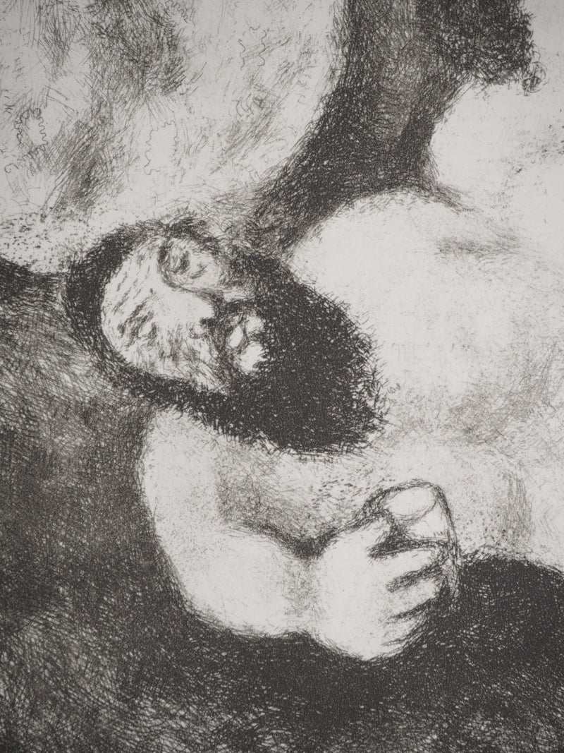 Marc CHAGALL : Abraham sur le point d&