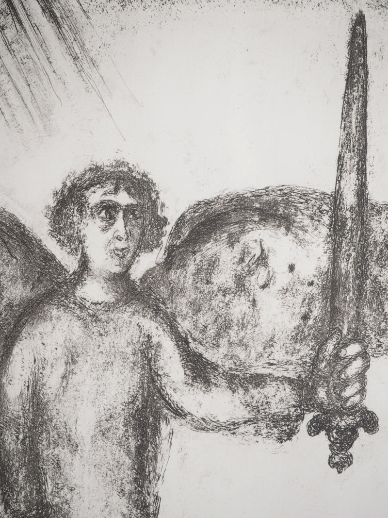 Marc CHAGALL : Josué se prosterne devant l&