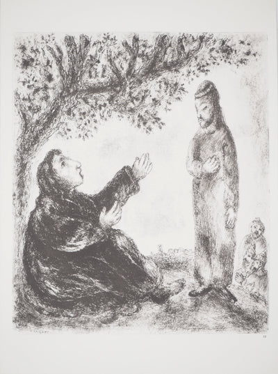 Marc CHAGALL : Débora la prophétesse, Héliogravure originale (vue générale) - Crédit photo : Galerie Art.Paris