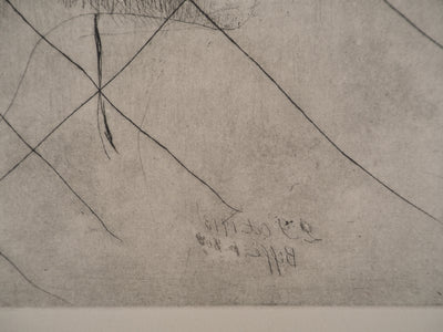 Pablo PICASSO : Saltimbanques : Tête de femme, Gravure originale (photo de détail 3) - Crédit photo : Galerie Art.Paris