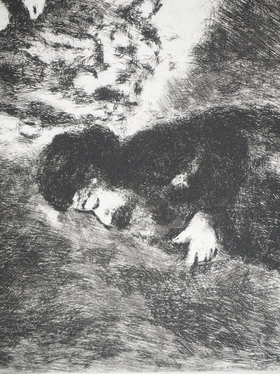 Marc CHAGALL : Le sacrifice de Noé, c, Gravure originale (photo de détail 4) - Crédit photo : Galerie Art.Paris