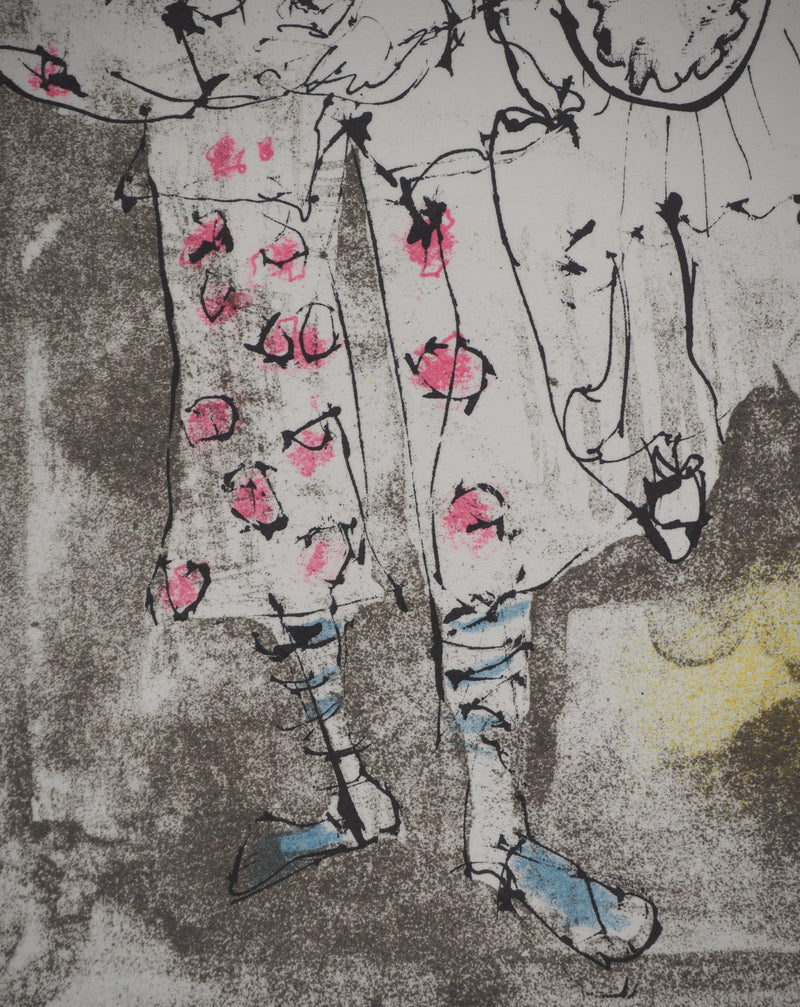 Jean JANSEM : Le carnaval, Lithographie originale (photo de détail 5) - Crédit photo : Galerie Art.Paris