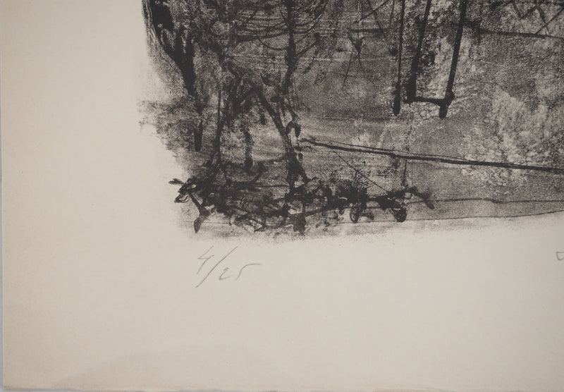 Jean JANSEM : Les oiseaux, Lithographie originale (photo de détail 6) - Crédit photo : Galerie Art.Paris