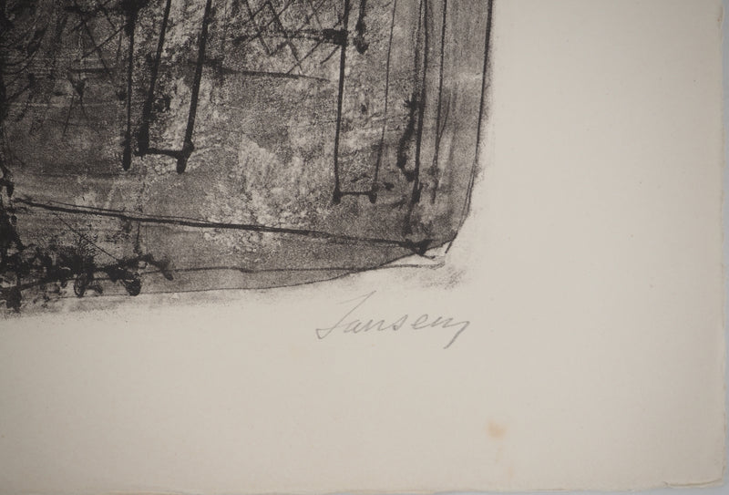 Jean JANSEM : Les oiseaux, Lithographie originale (photo de détail 2) - Crédit photo : Galerie Art.Paris