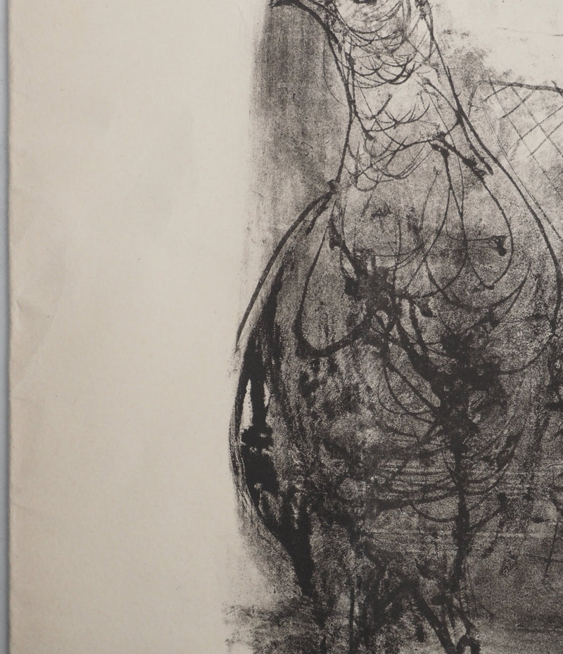 Jean JANSEM : Les oiseaux, Lithographie originale (photo de détail 8) - Crédit photo : Galerie Art.Paris
