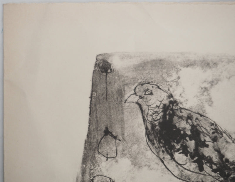 Jean JANSEM : Les oiseaux, Lithographie originale (photo de détail 9) - Crédit photo : Galerie Art.Paris