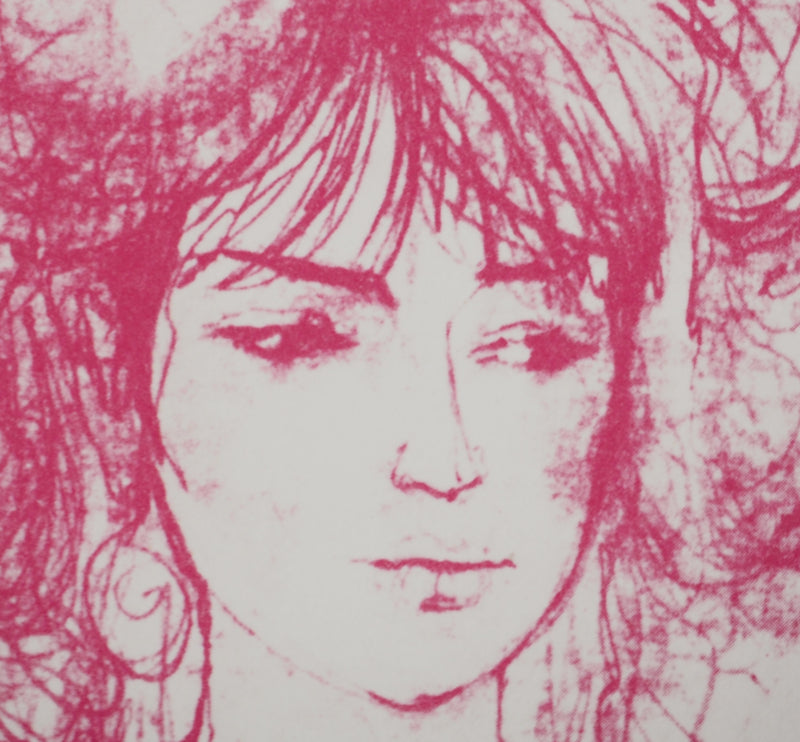Jean JANSEM : Portrait de Lydie, Lithographie originale (photo de détail 4) - Crédit photo : Galerie Art.Paris