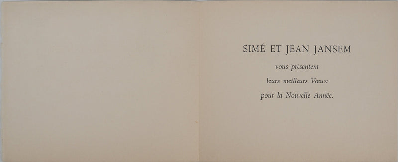 Jean JANSEM : Les trois pèlerins, Lithographie originale (photo de détail 7) - Crédit photo : Galerie Art.Paris