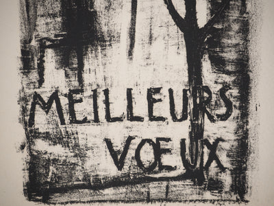 Jean JANSEM : Jeune paysanne , Lithographie originale (photo de détail 6) - Crédit photo : Galerie Art.Paris