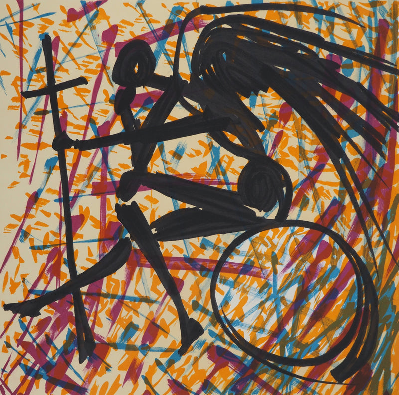 Salvador DALI : Les Vitraux : La sérénité de la foi, Lithographie originale (photo de détail 3) - Crédit photo : Galerie Art.Paris