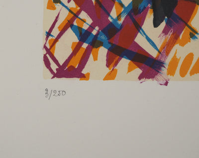 Salvador DALI : Les Vitraux : La sérénité de la foi, Lithographie originale (photo de détail 6) - Crédit photo : Galerie Art.Paris