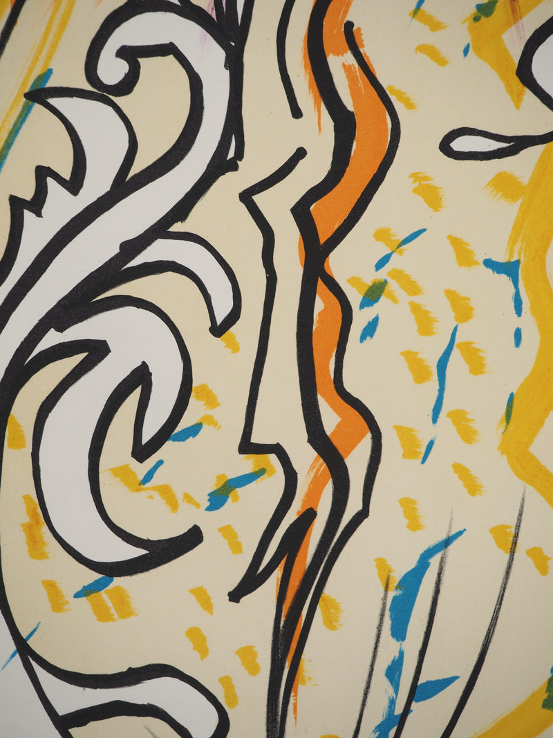 Salvador DALI : Les Vitraux : Le son de la foi, Lithographie originale (photo de détail 5) - Crédit photo : Galerie Art.Paris