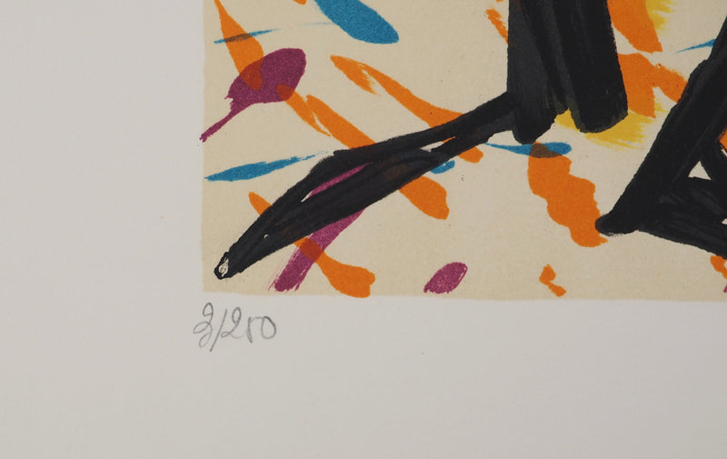 Salvador DALI : Les Vitraux : Le pouvoir de la croix, Lithographie originale (photo de détail 6) - Crédit photo : Galerie Art.Paris