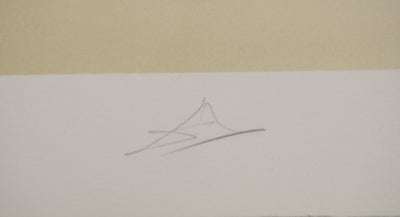 Salvador DALI : Les Vitraux : Transfiguration, Lithographie originale (photo de détail 2) - Crédit photo : Galerie Art.Paris