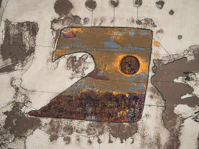 Jean-Pierre VIELFAURE : Composition abstraite, Lithographie originale (photo de détail 4) - Crédit photo : Galerie Art.Paris