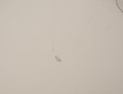 Jean-Pierre VIELFAURE : Composition abstraite, Lithographie originale (photo de détail 6) - Crédit photo : Galerie Art.Paris