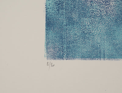 Jean-Pierre VIELFAURE : Entre ciel et terre, Lithographie originale (photo de détail 6) - Crédit photo : Galerie Art.Paris