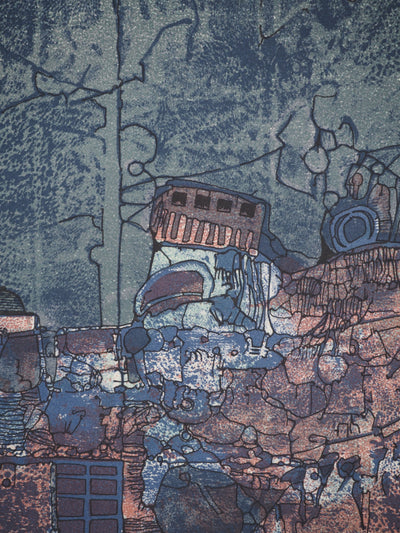 Jean-Pierre VIELFAURE : Lueur de l'aube, Lithographie originale (photo de détail 4) - Crédit photo : Galerie Art.Paris