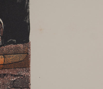 Jean-Pierre VIELFAURE : Le géant de pierre, Lithographie originale (photo de détail 7) - Crédit photo : Galerie Art.Paris