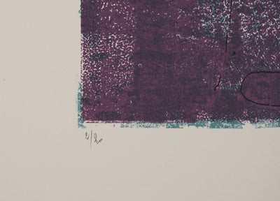 Jean-Pierre VIELFAURE : Labyrinthe souterrain, Lithographie originale (photo de détail 6) - Crédit photo : Galerie Art.Paris