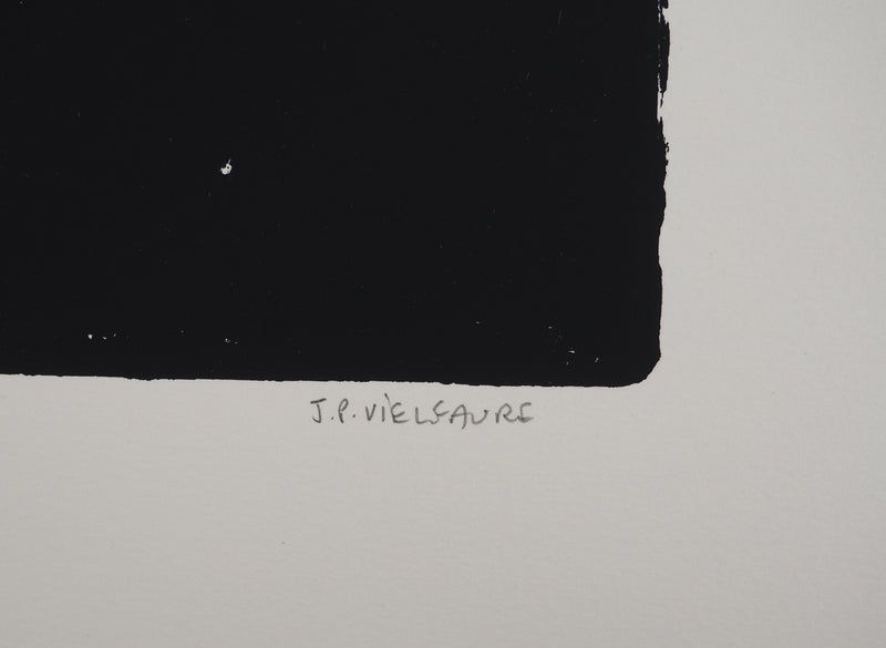 Jean-Pierre VIELFAURE : Vestiges oniriques, Sérigraphie originale (photo de détail 2) - Crédit photo : Galerie Art.Paris