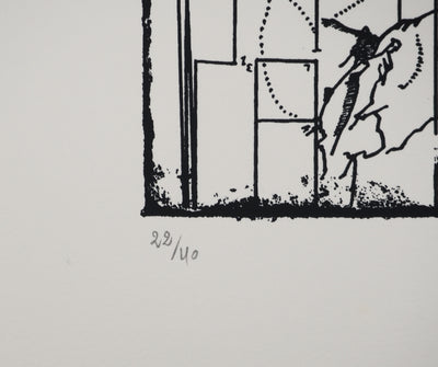 Jean-Pierre VIELFAURE : Vers l'infini, Sérigraphie originale (photo de détail 6) - Crédit photo : Galerie Art.Paris