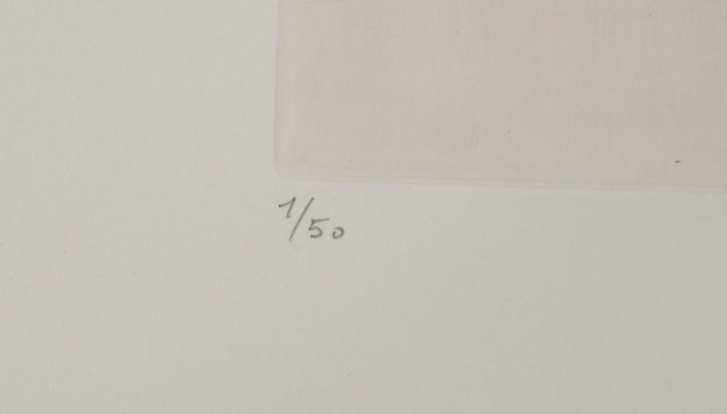 Fred DEUX : Dans la croix, Gravure originale (photo de détail 6) - Crédit photo : Galerie Art.Paris