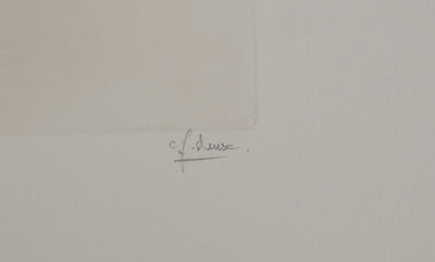 Fred DEUX : Ce qui me mange, Gravure originale (photo de détail 2) - Crédit photo : Galerie Art.Paris