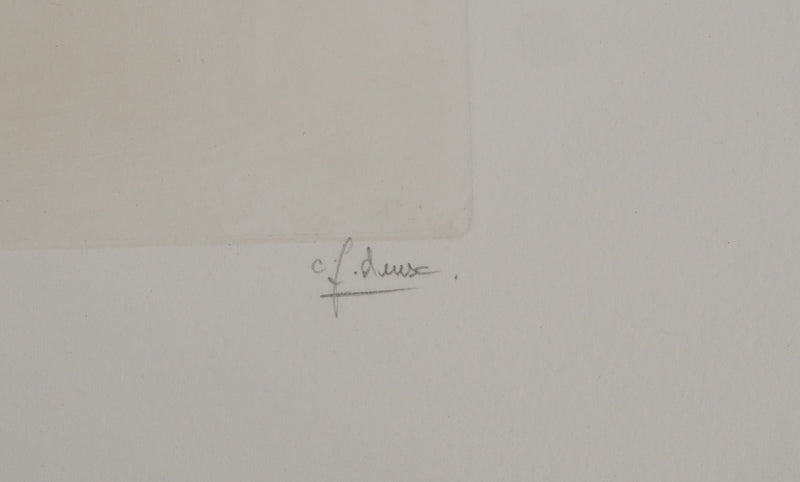 Fred DEUX : Ce qui me mange, Gravure originale (photo de détail 2) - Crédit photo : Galerie Art.Paris