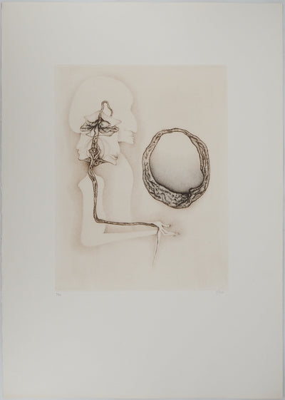 Fred DEUX : Sans fin, Gravure originale (vue générale) - Crédit photo : Galerie Art.Paris