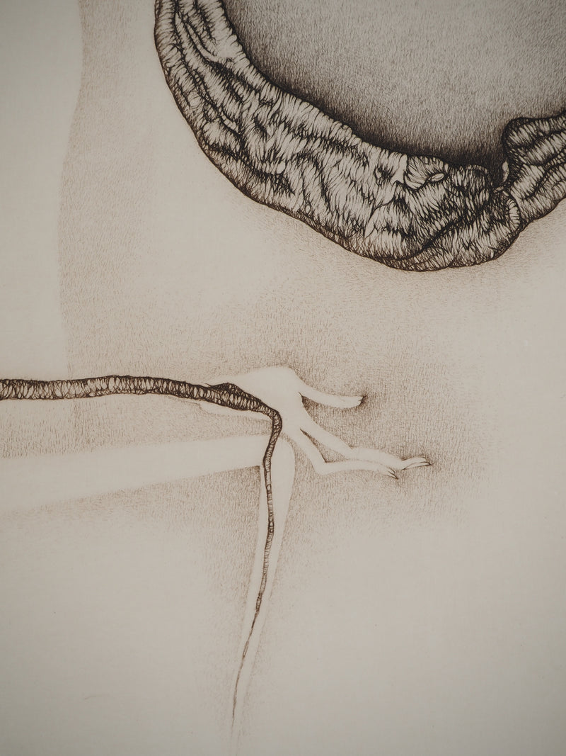 Fred DEUX : Sans fin, Gravure originale (photo de détail 4) - Crédit photo : Galerie Art.Paris