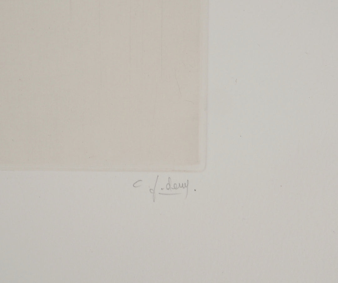 Fred DEUX: On Solitude, Original Engraving – art.paris