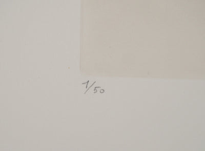 Fred DEUX : Du poète, Gravure originale (photo de détail 6) - Crédit photo : Galerie Art.Paris