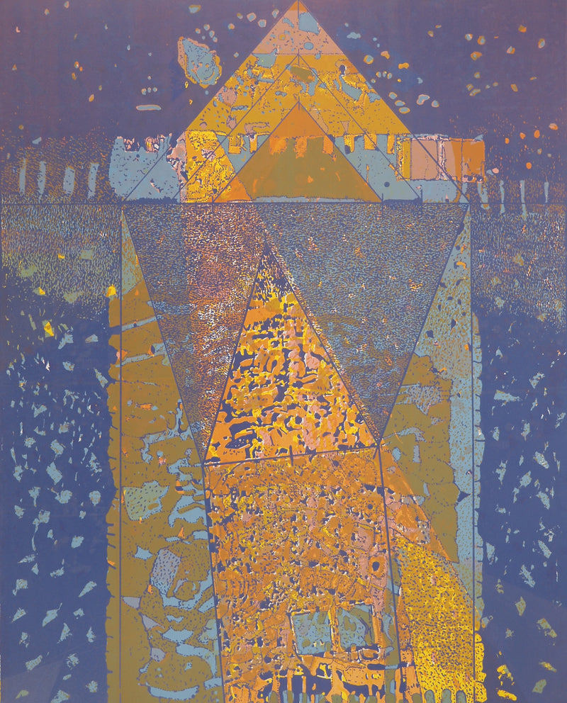 Jean-Pierre VIELFAURE : Royaume souterrain, Lithographie originale (photo de détail 3) - Crédit photo : Galerie Art.Paris